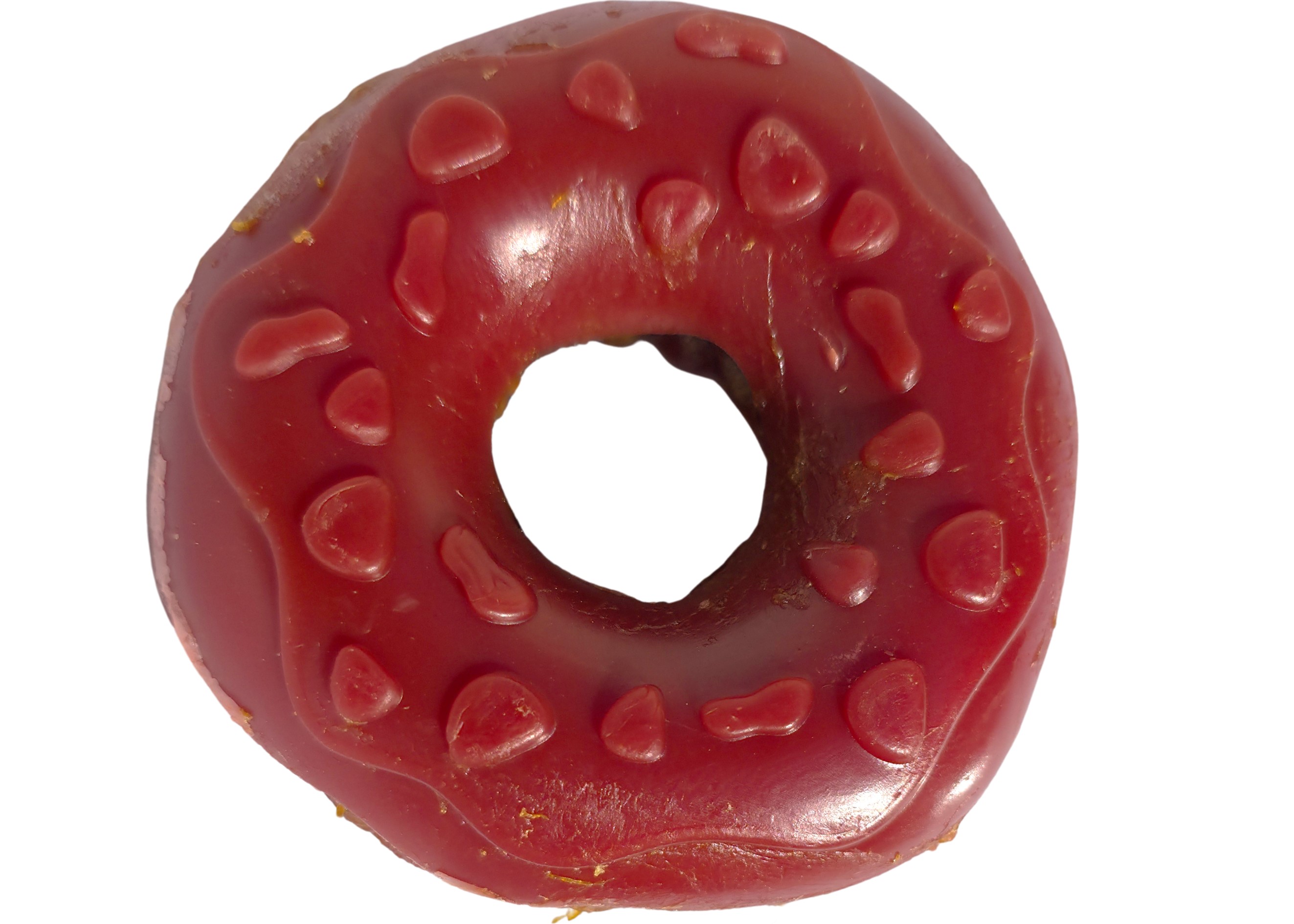 UNIQ PETS - Kolagenové koblihy kachna + jahoda 7cm - 50g