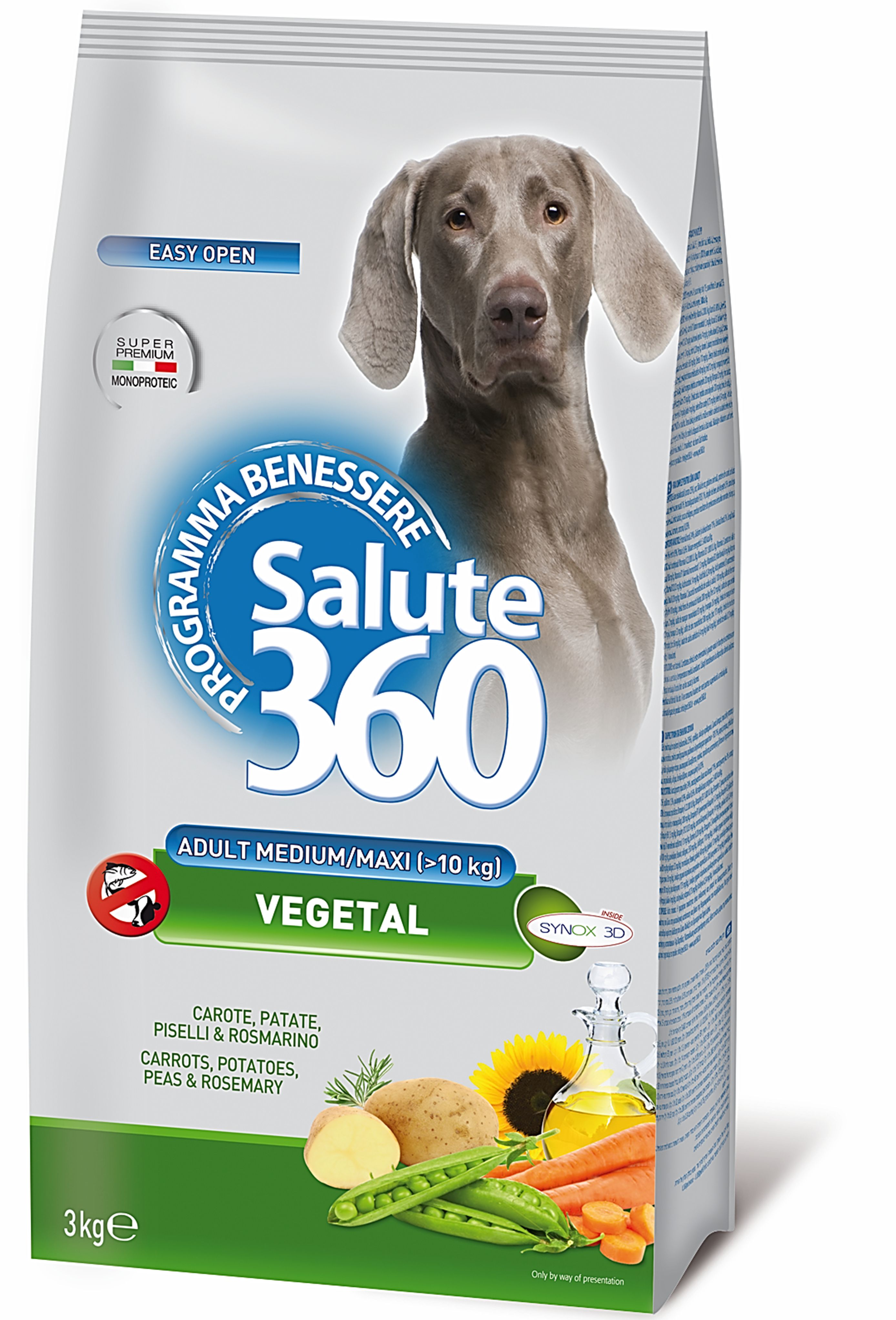 SALUTE monoprotein pes Vegetal – restart trávení 3kg