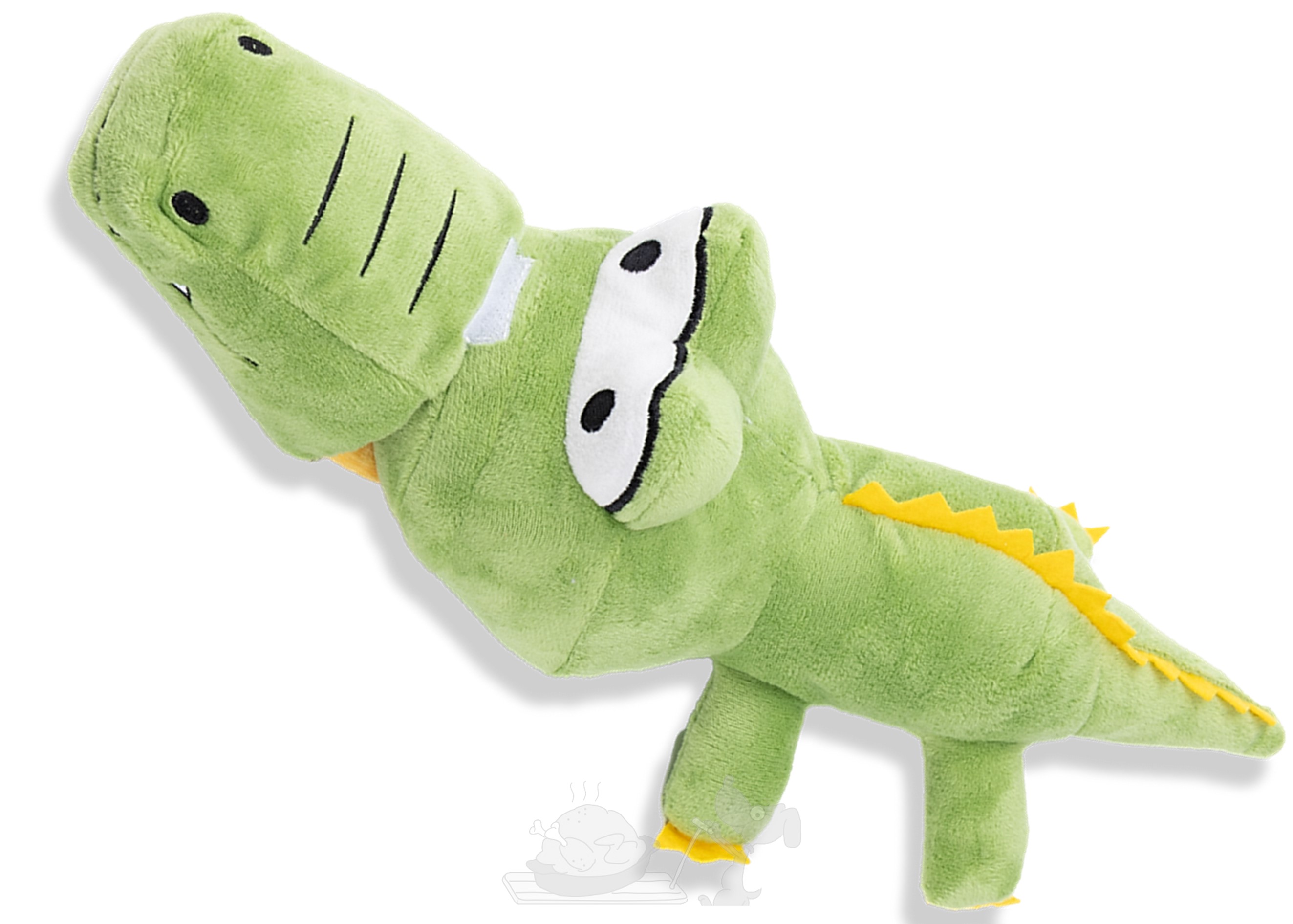 UNIQ PETS natahovací plyšový krokodýl pro psy s pískátkem 75 cm