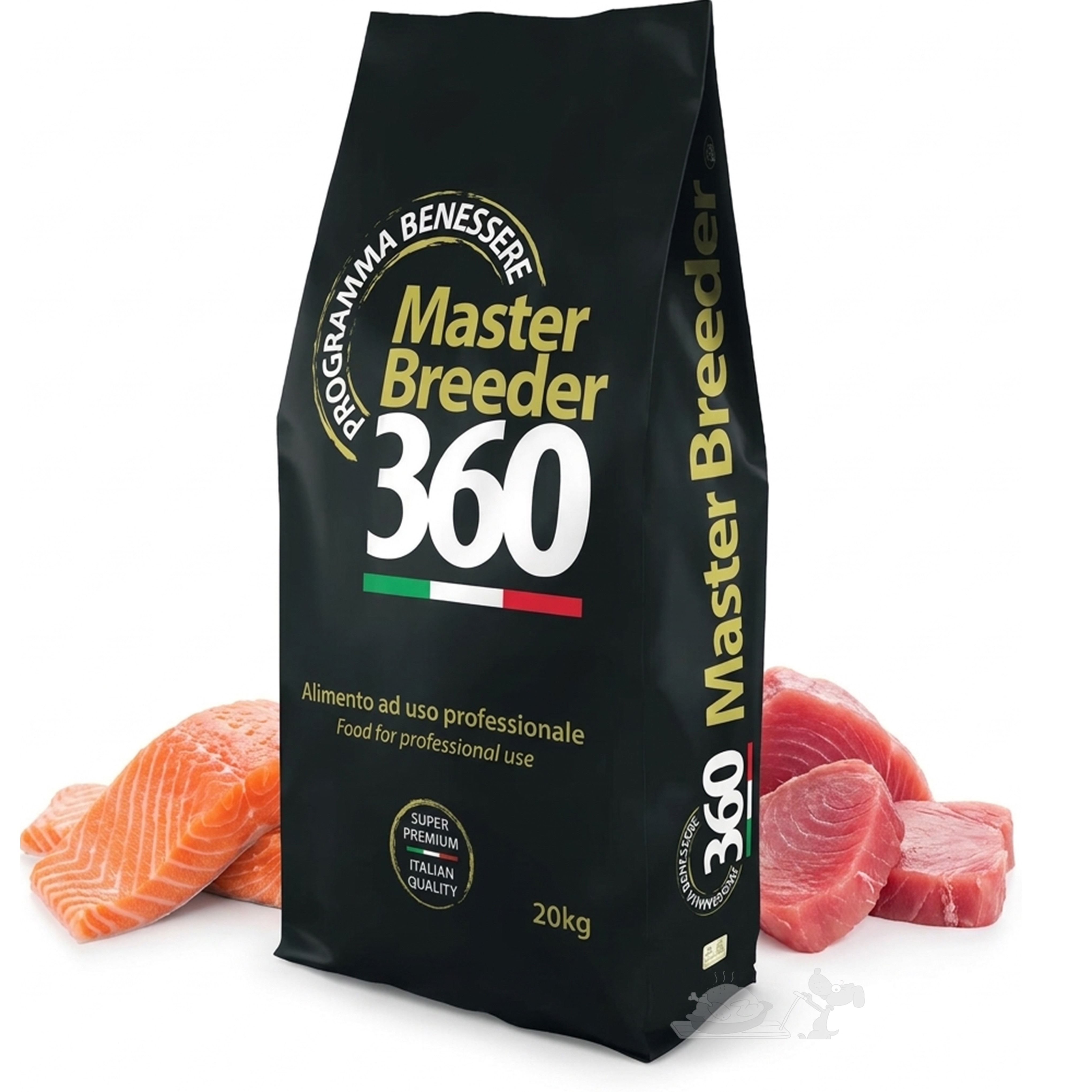 SALUTE Master Breeder pes Německý ovčák – losos a tuňák 20kg