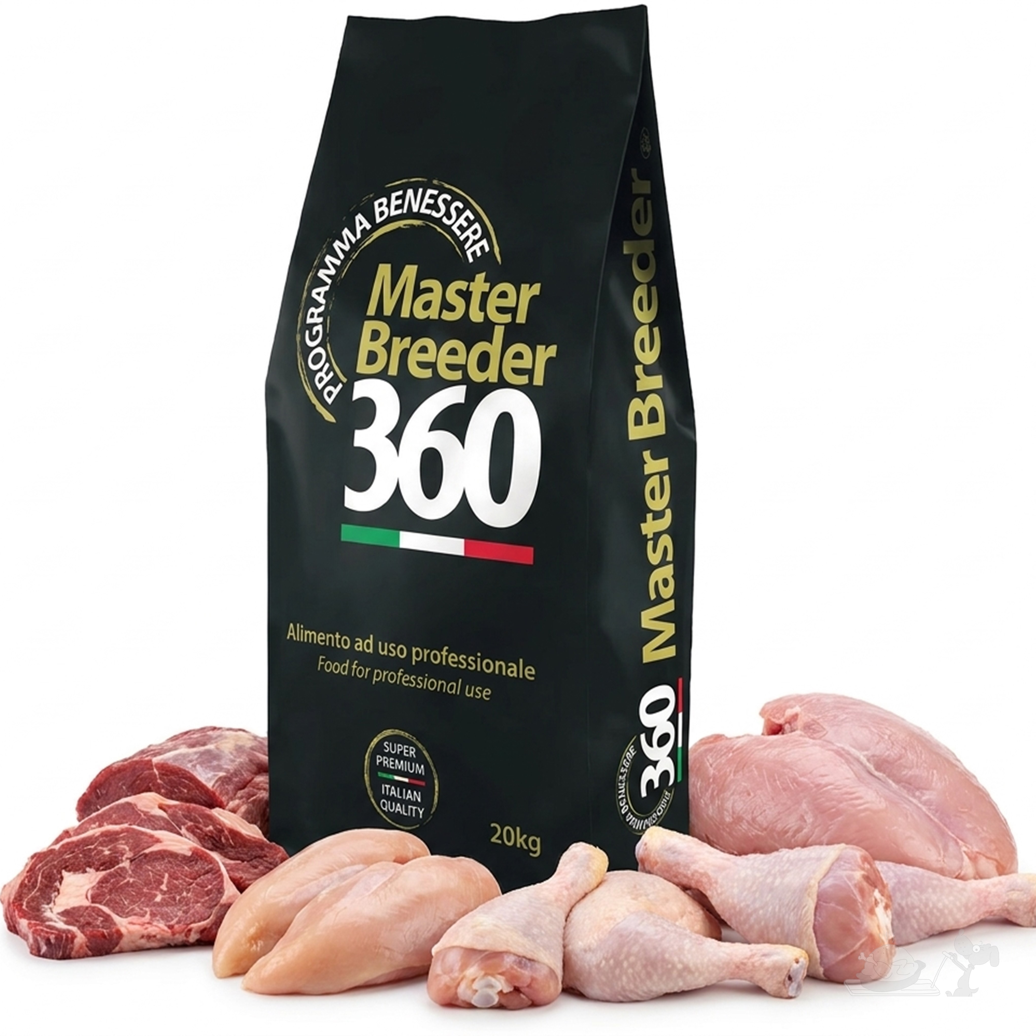 SALUTE Master Breeder pes dospělý – konina, kuře, krůta 20kg