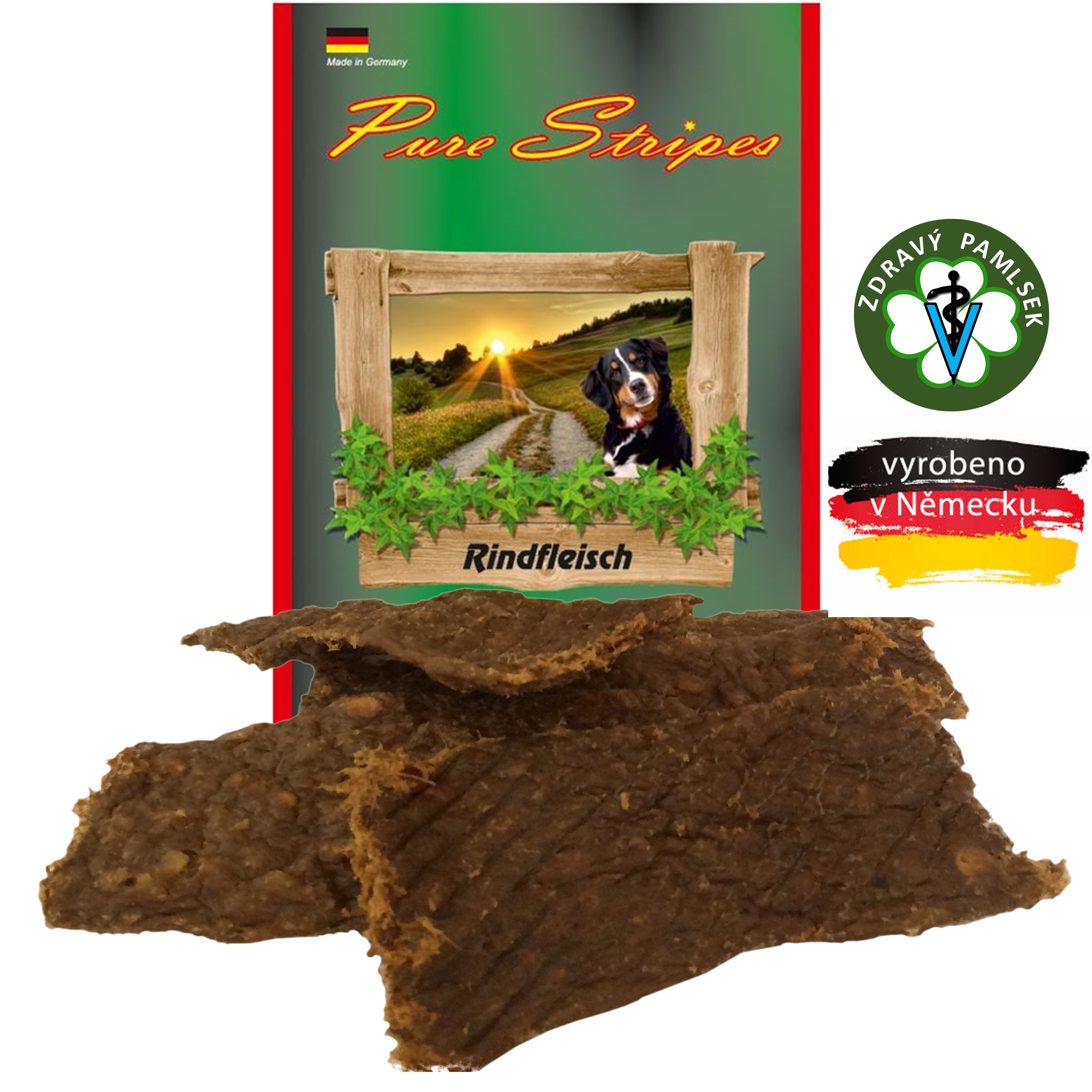 Sušené masové proužky prémiumluft 150g - hovězí