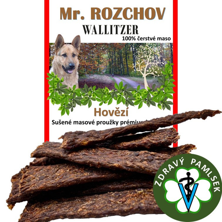 Sušené masové proužky prémiumluft 500g (sáček)- hovězí
